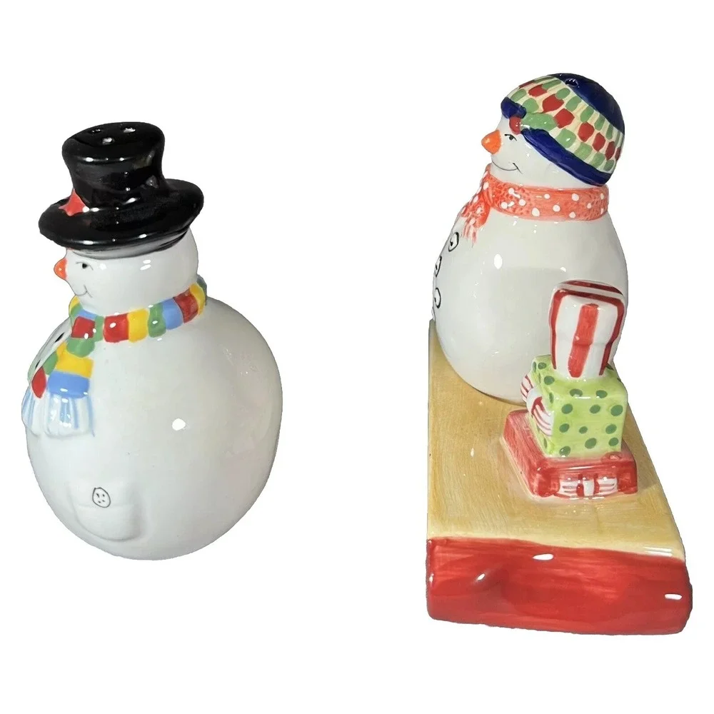 Oneida Snowmates Salt‎ And Pepper Shakers